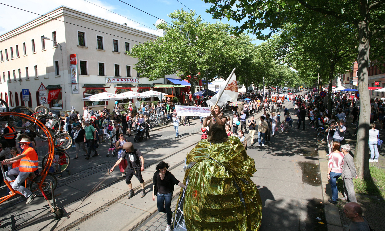 Mehr über den Artikel erfahren Zweite Ausgabe des Straßenfest BoHei & Tamtam im Leipziger Westen