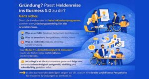 Mehr über den Artikel erfahren Gründungscoaching für alle – Heldenreise ins Business 5.0