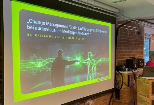 84. U-Stammtisch „Interactive Producer & Human in the Loop" – Frank „Franky" Just in der wunderbar Plagwitz